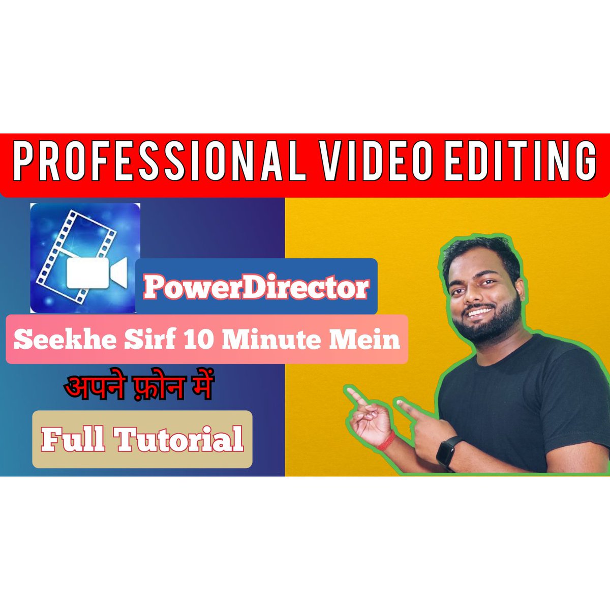 techmesh20's tweet photo. In this video, I've given a full tutorial about how to edit professional quality videos on your mobile phone using PowerDirector software. 
If you dream to be a Youtuber,then must watch this video.
#youtubeindia  #youtube #techmesh  #technology #video #videoediting #tutorial https://t.co/OPbInDtLK5