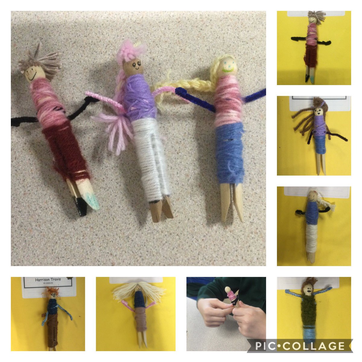 We have been making Guatemalan worry dolls this afternoon to tie in with our Mayan History topic. They look absolutely amazing!! 🇬🇹