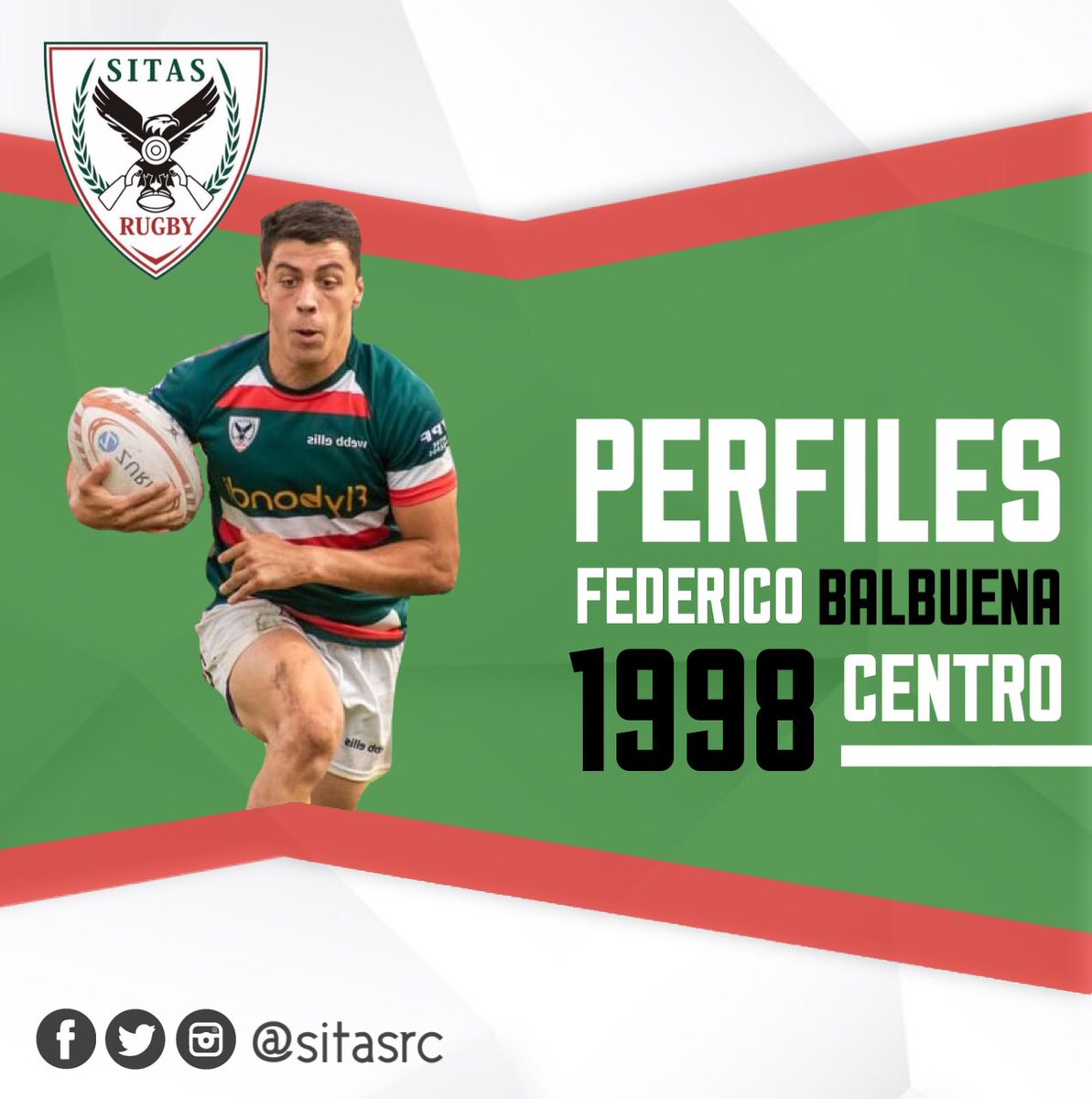 💚PERFILES DE NUESTROS JUGADORES❤️ Federico Balbuena, segundo centro de nuestro club.