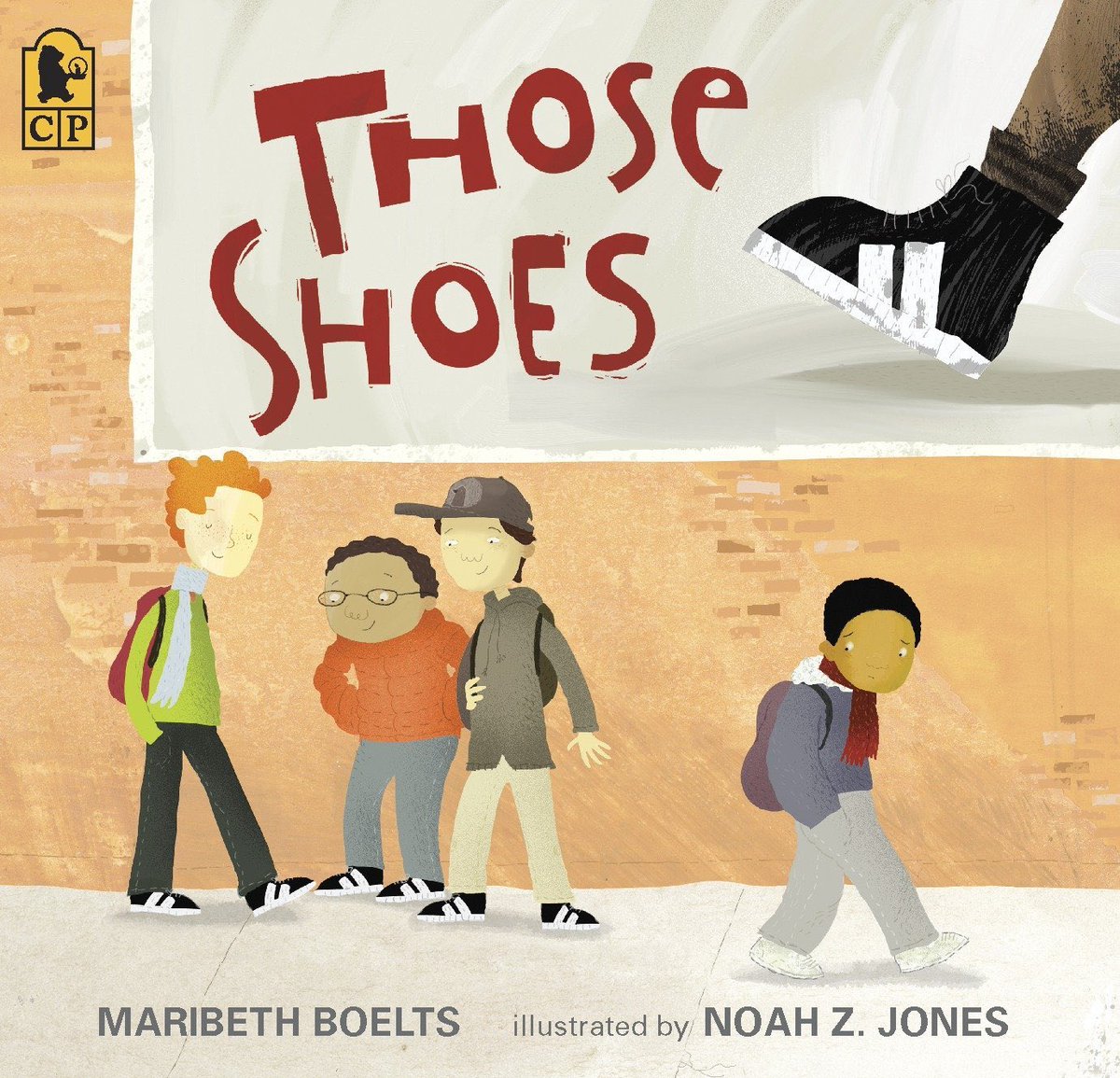 Day 43 #classroombookaday THOSE SHOES by @maribethboelts is a great reminder that friendship is more important than “stuff.” #SHRemoteAcademy 3rd graders know that’s true!