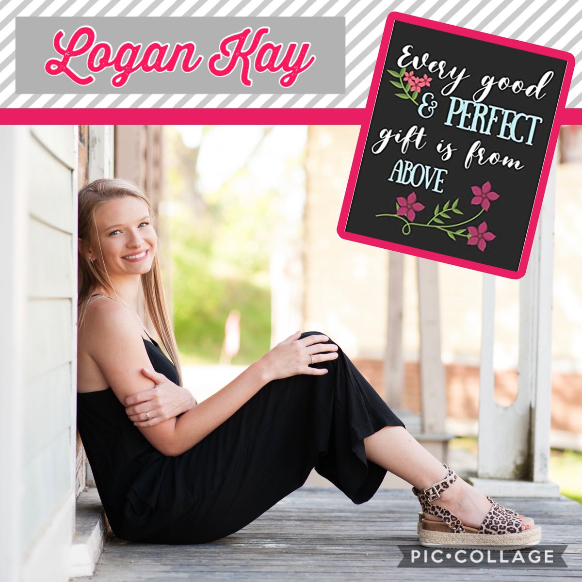 Thank you, God, for this perfect gift 19 years ago!! Happy Birthday to my beautiful, baby girl! I love you, Logan!!