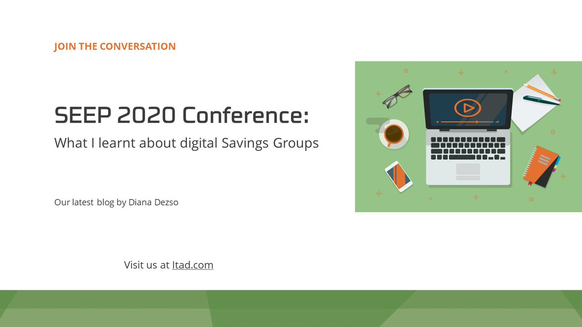 Did you miss this year's #SEEP2020 Conference on #Disruptivecollaboration and #savingsgroups?

Read @DianaDezso's highlights in our latest blog post:

itad.com/article/seep-2… 

#financialinclusion #VirtualConference 

(image: istock/iStock.com/Vladwe)