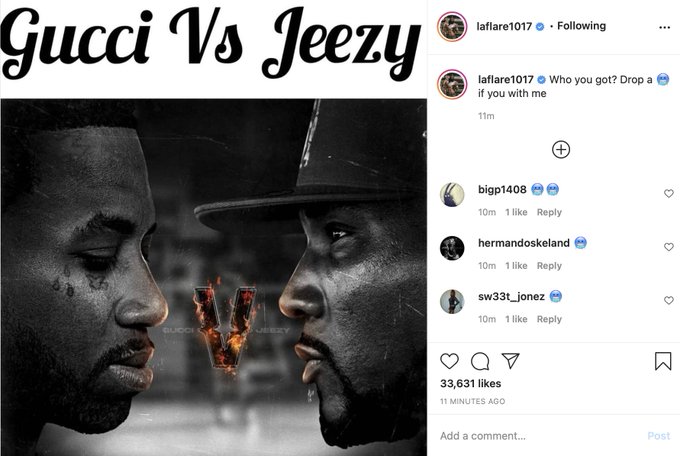 Gucci Mane Plugs Verzuz Jeezy Battle W/ The Perfect Emoji – 