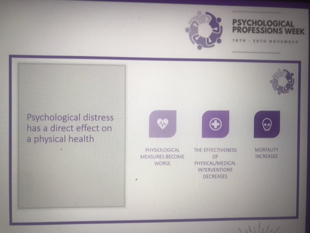 Dr Clare Daniel talking about the need for psychological professionals to be better integrated into physical healthcare #PPNWeek