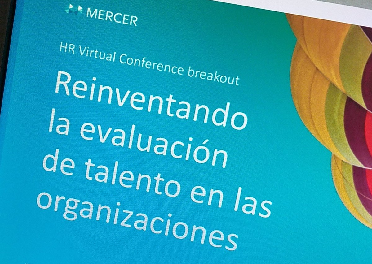 yklappenbach's tweet photo. #MercerEvents  #newnormal Sebastián Vazquez, líder de Talento para América Latina, nos compartirá las últimas tendencias sobre Evaluación de Talento @MercerLatAm https://t.co/Wqa3IdZUMT