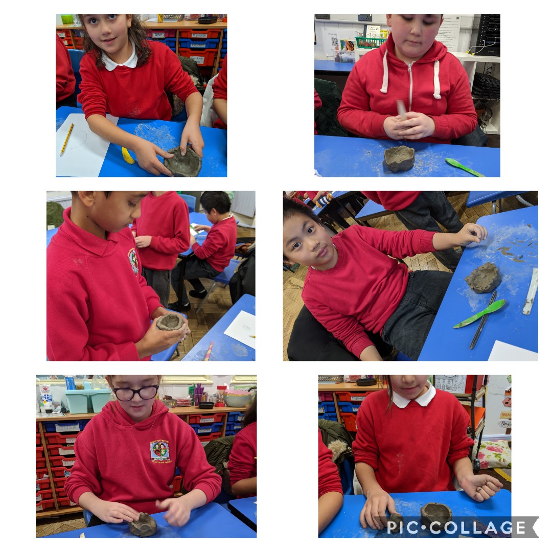 TerraceRoad's tweet photo. #TRPRobins were learning and celebrating Diwali this afternoon, as we listened to the story of Rama and Sita then made our own clay pots for lights! We can't wait to decorate them later in the week! #TRPart #TRPcre #TRPre https://t.co/OKyXRcu0XP