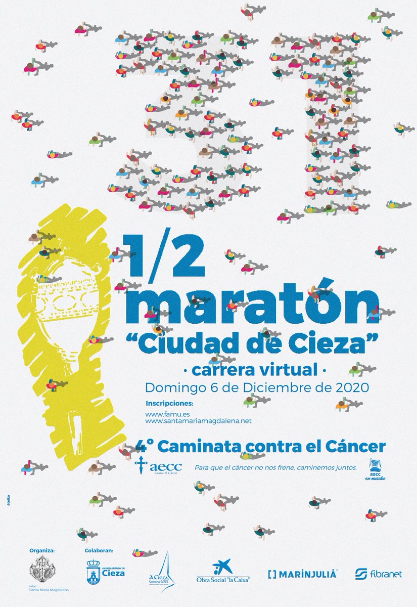 la_famu's tweet photo. Cieza no faltará a su cita con la media maratón y la solidaridad 🔽🔽🔽

📆 Domingo 6 diciembre
⌚ 10 a 18h.
📝https://t.co/IaXNIyhYaG / https://t.co/CG1MsIewKX 
🧐 https://t.co/NKzBUmhiAR https://t.co/RNY4sfDMAK