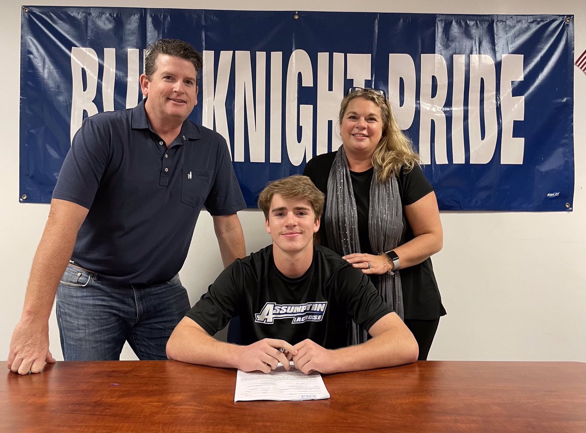 Swich_Athletics's tweet image. ⚔️ Congratulations to Aidan Rodgers on signing his NLI to attend Assumption University and play lacrosse! @SHSBlueKnights @BoostersSHS @Sandw_Super @MattGoismanCCT @BradJoyal @TheRichMaclone @BostonHeraldHS @BGlobeSports @GoAssumptionU