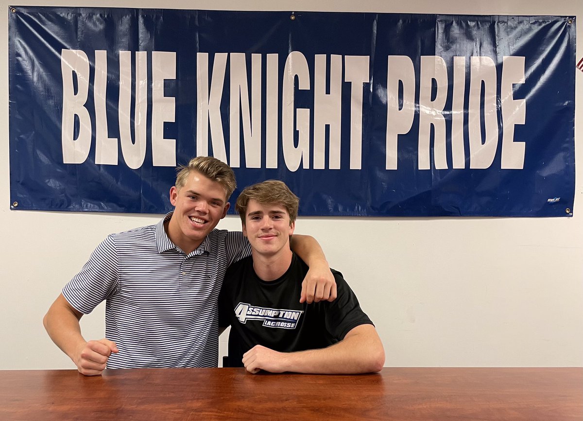 Swich_Athletics's tweet image. ⚔️ Congratulations to Aidan Rodgers on signing his NLI to attend Assumption University and play lacrosse! @SHSBlueKnights @BoostersSHS @Sandw_Super @MattGoismanCCT @BradJoyal @TheRichMaclone @BostonHeraldHS @BGlobeSports @GoAssumptionU