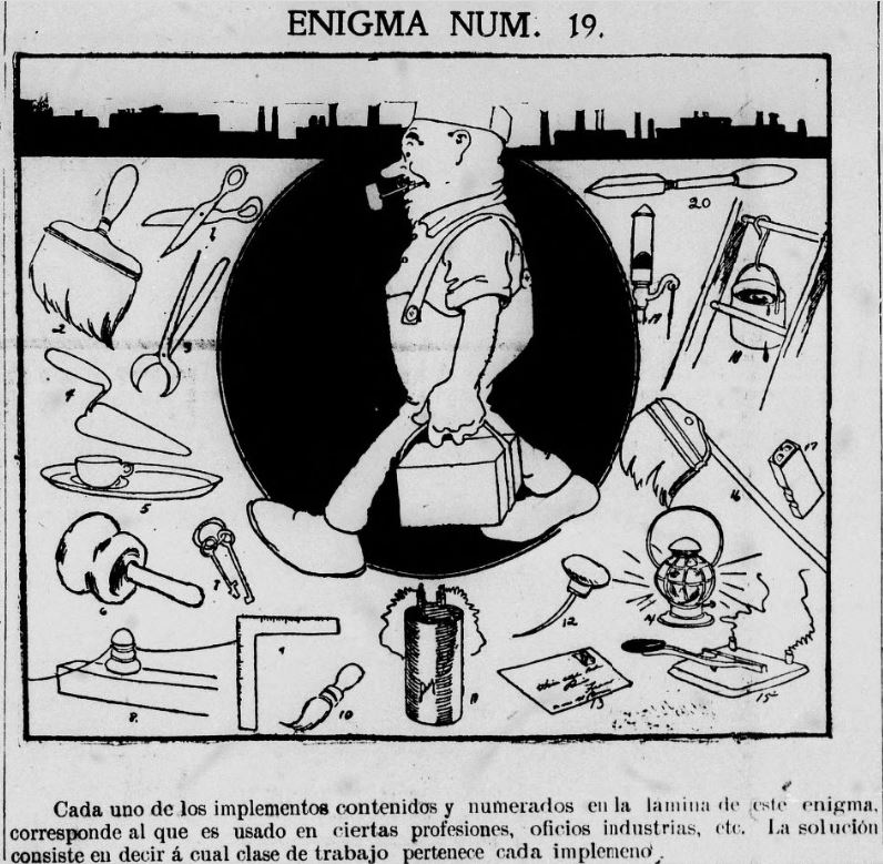 UFNDNP's tweet photo. Can you identify the profession from the item clues given? #NovemberDistractions #ChronAmParty https://t.co/Th3AWge3zR https://t.co/Wvc9osfljt