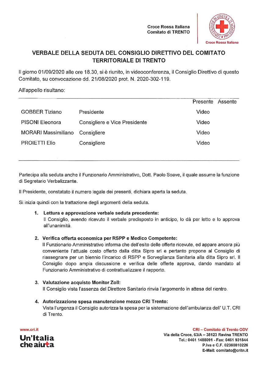 critrento's tweet photo. https://t.co/8LsCTpNB1C  on Croce Rossa Italiana - Comitato di Trento ONLUS - https://t.co/7LCORYN895 https://t.co/CrX69T997i