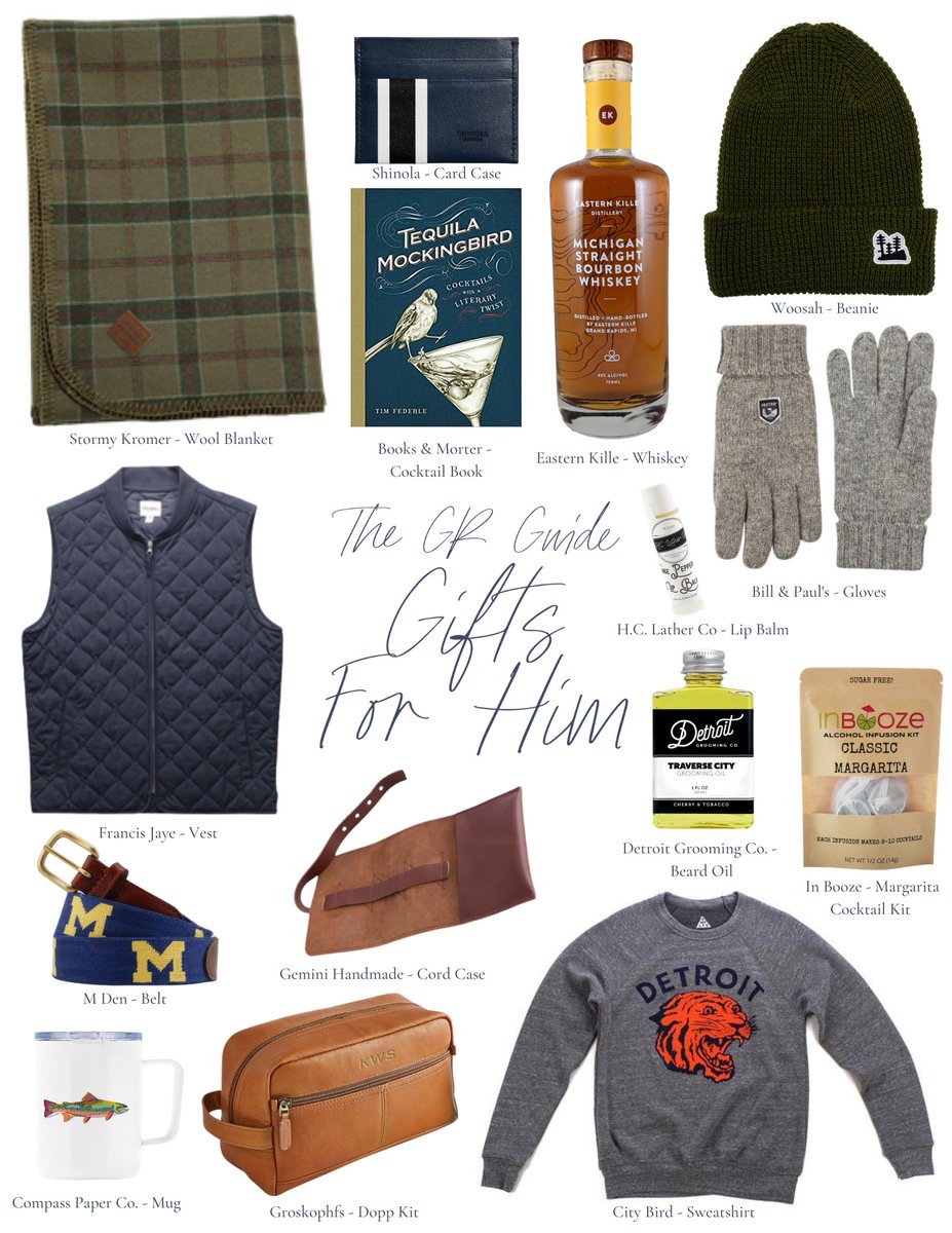 On the blog today: Gifts for him

thegrguide.com/2020-gift-guid…