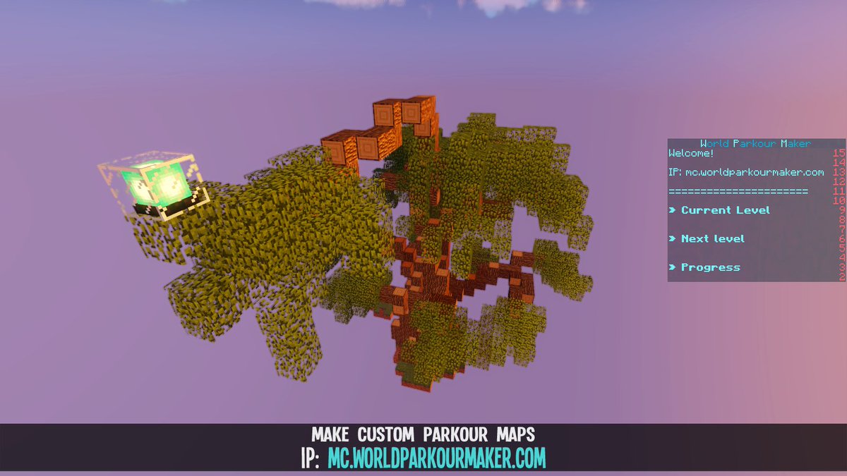 World Parkour Maker || Custom Parkour Minecraft tweet media