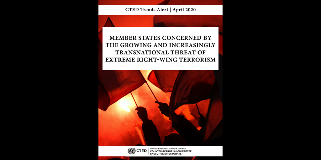 Earlier this year,  @UN_CTED published two Trends Alerts focused on countering  #extremeright  #terrorism. These publications drew on the  #CTC's country assessment reports as well as our  #GRN.  https://bit.ly/2UA6aKY&nbsp; https://bit.ly/2AF9eyc&nbsp;