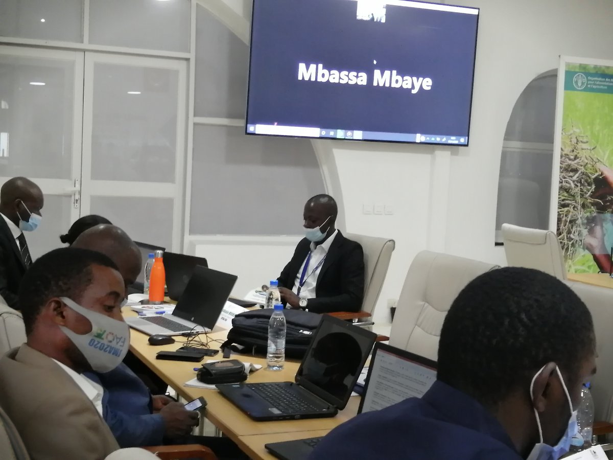 FAOCongo's tweet photo. Statistiques agricoles: Validation par le Comité technique national des Documents du Projet #SPISA à Brazzaville, sous les auspices du Directeur de Cabinet du Ministre d'Etat, Ministre de l'Agriculture de l'Elevage et de la Peche en présence de toutes les parties prenantes. https://t.co/eeObs5MEye