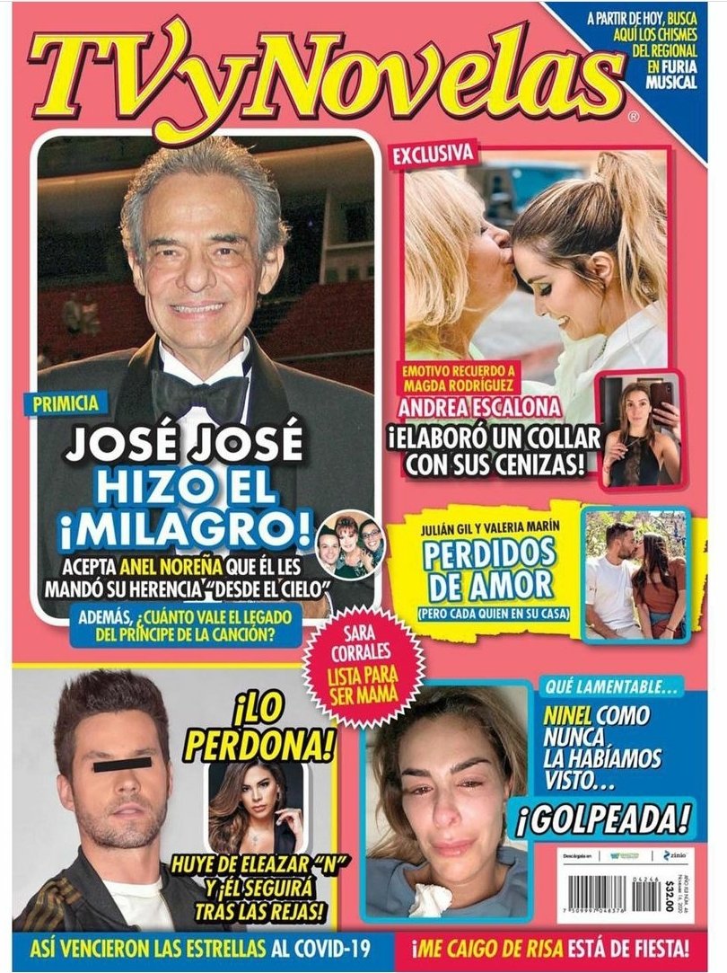 GILBArrera's tweet photo. Esta es la edición de @TVyNovelasMex de esta semana.
Mucha información, entretenimiento familiar, chismes y el regreso de #FuriaMusical https://t.co/3G5looW2s7