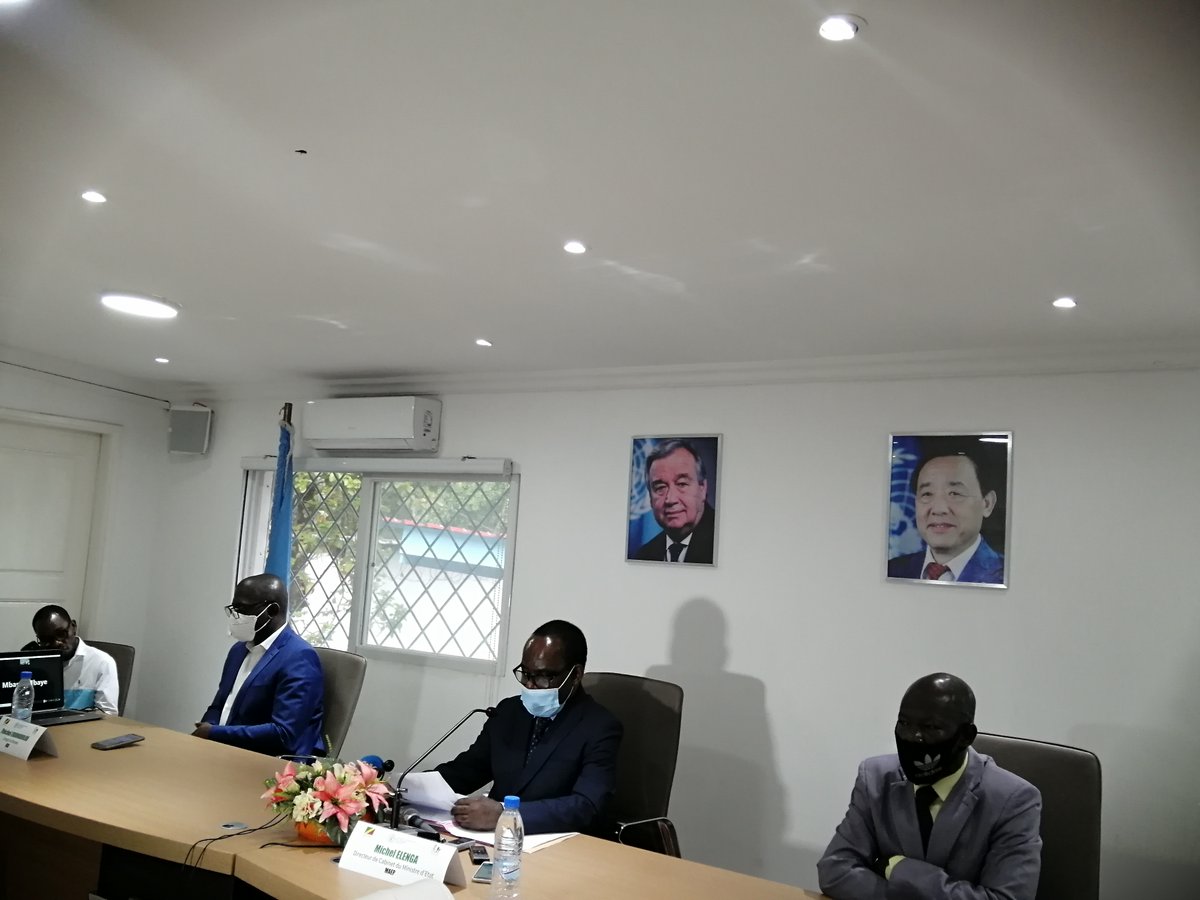 FAOCongo's tweet photo. Statistiques agricoles: Validation par le Comité technique national des Documents du Projet #SPISA à Brazzaville, sous les auspices du Directeur de Cabinet du Ministre d'Etat, Ministre de l'Agriculture de l'Elevage et de la Peche en présence de toutes les parties prenantes. https://t.co/eeObs5MEye