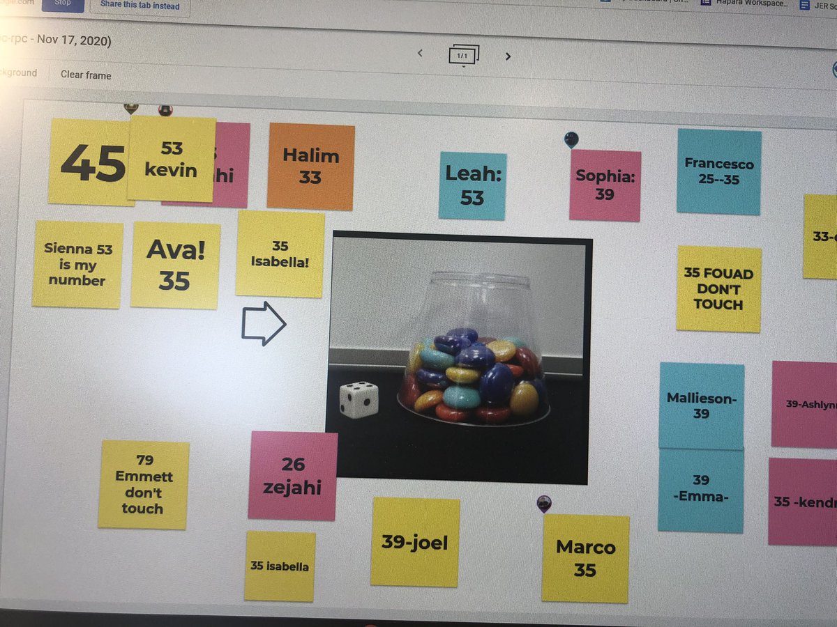 mrs_nesrallah's tweet photo. Esti-mysteries + Jamboard is a great combination for #ocsbVirtual! My students love these! @SteveWyborney @ocsbVirtual #ocsbmath https://t.co/C7Z8ZXyn6v