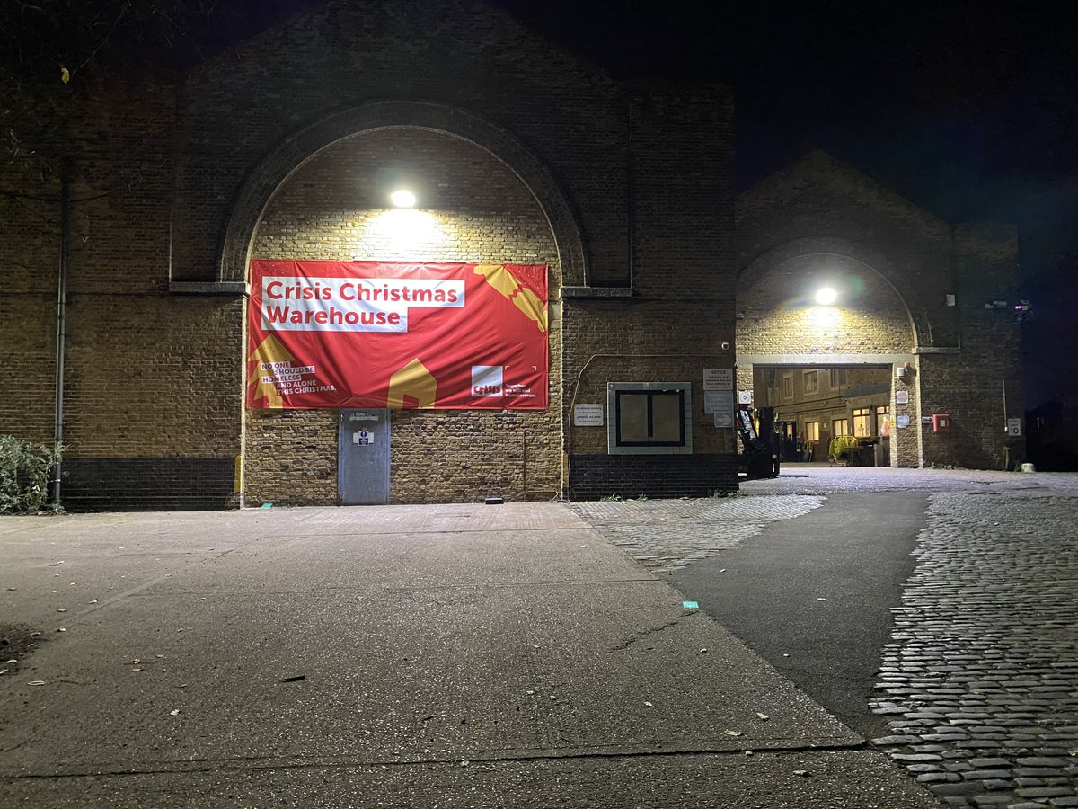 crisis_uk's tweet photo. Our distribution warehouse is open! 

Things may look a bit different this year but, it doesn't stop our (socially distanced) warehouse team from working their socks off to ensure our members have the best #Christmas possible. 🎄 ❤️ https://t.co/bPexaXFqRn