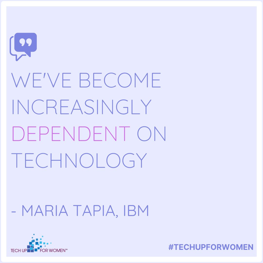 techupforwomen's tweet photo. Some great takeaways from “Learn to Pivot with New Technology” with @ImmaC276 from @google , Tiffany Perkins-Munn from @blackrock , and @mariatapia from @ibm 💙🗣 #techupforwomen
#techup #thefemaleleaders #womeninbusiness #womeninstem #womenintecch #tecch #stem #leadership https://t.co/Z1DWnOPjfv