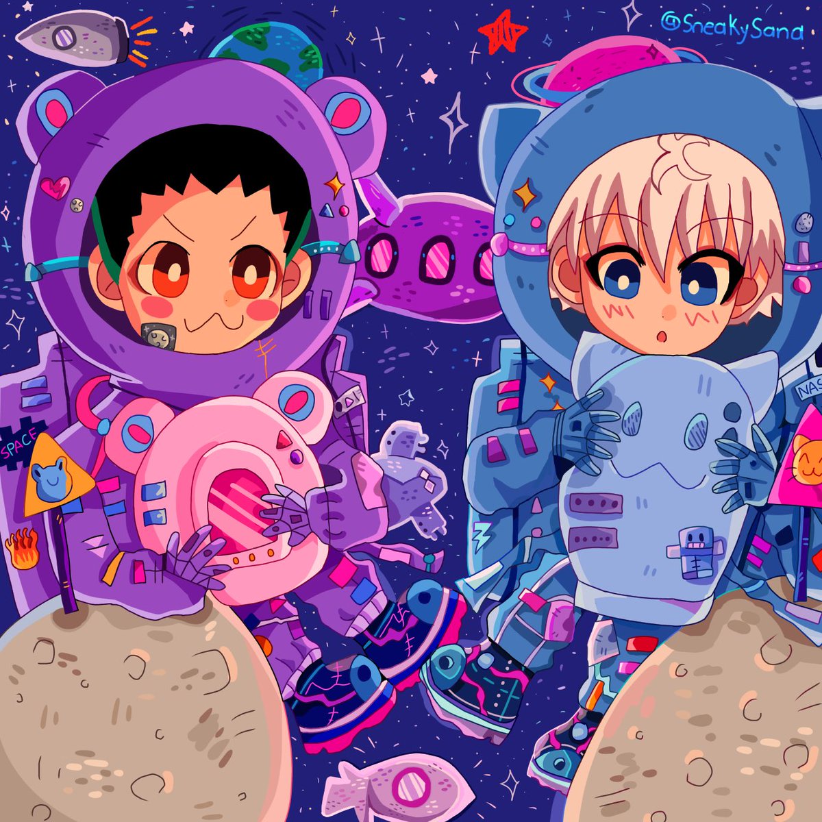 _a1mond_t0fuu's tweet photo. 🚀🚀#hxh https://t.co/cDdfggO0jB