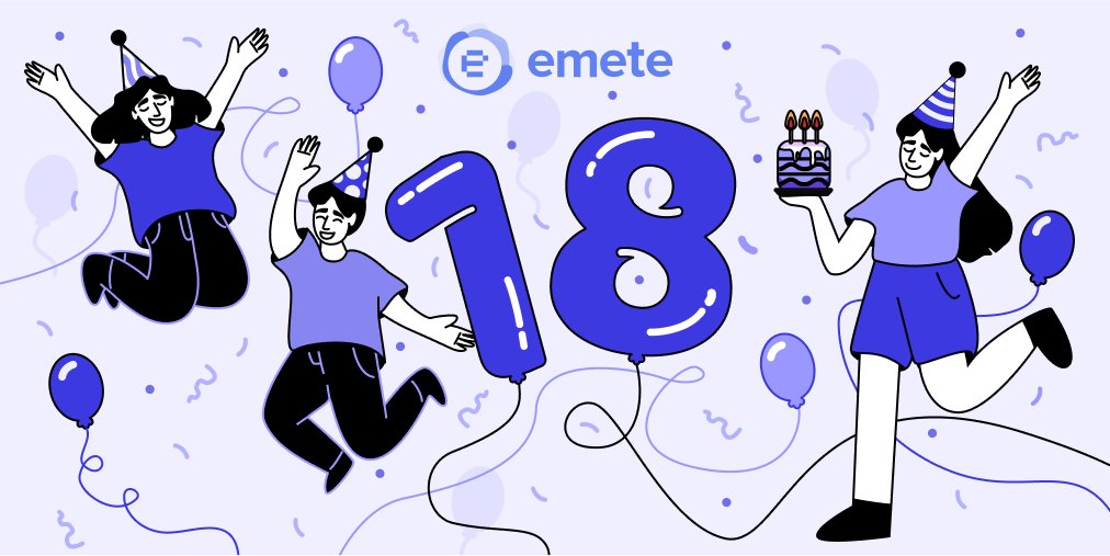 emeteclass's tweet photo. Hoje estamos de Parabéns 😀 18 anos!! Comemoramos o nosso sucesso e conquistas, agradecendo a todos aqueles que estiveram presentes; os nossos colegas de hoje e de ontem, os nossos fornecedores e os nossos clientes.
Neste dia tão especial o nosso agradecimento a todos!👏🎉🎉🎉💕 https://t.co/5fYNJKP96w