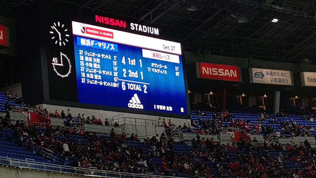 横浜ｆ マリノスvs浦和レッズ