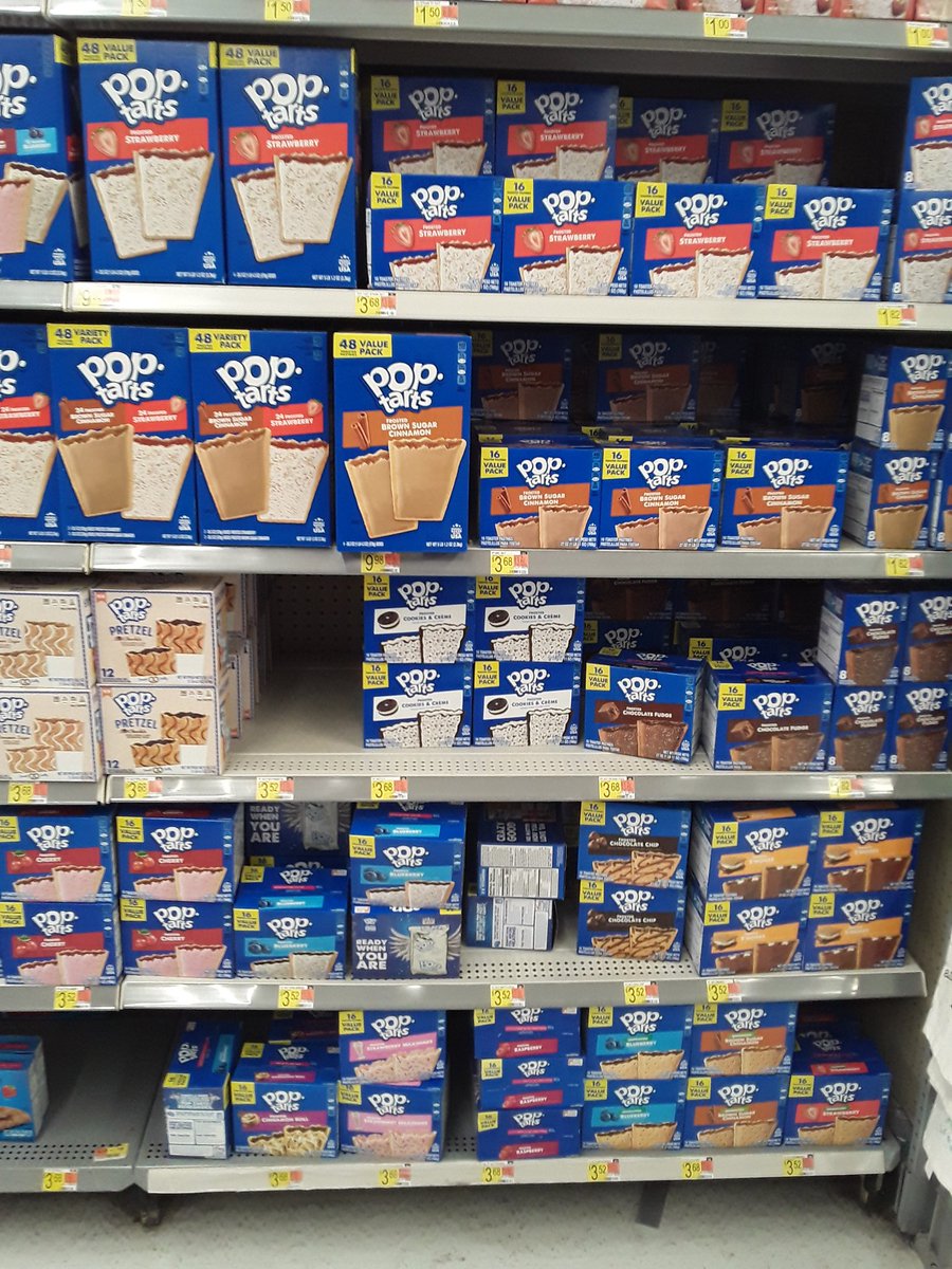 In the cat food aisle.