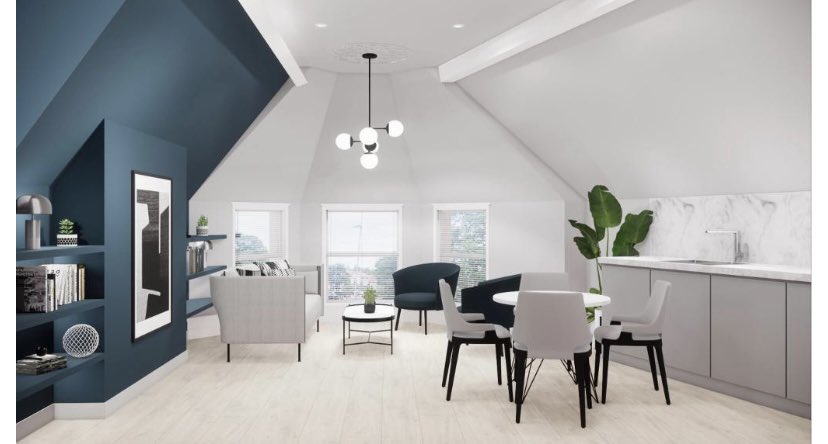 infinitiscafold's tweet photo. Infiniti’s latest refurbishment project currently being carried out for Sourced Capital at 119 Columbus Ravine for a full refurbishment of a single dwelling converted into 3 high standard 2 bedroom flats. https://t.co/2AxKkr3vvv