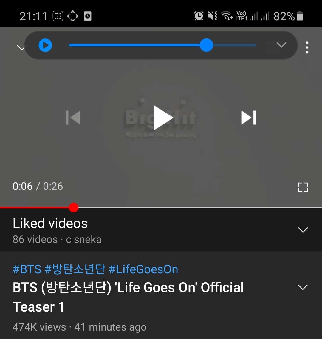 SnekaCM's tweet photo. @YouTube How is it even possible for a video to freeze at #474k views for almost an hour and #1M Likes for the same. #BTS_BE @bts_bighit @bangtan__india #LifeGoesOn
P.S The screenshots are from two of my own devices at various times.
#youtubedoessomething
#armyalert https://t.co/rLgvOwSOkD