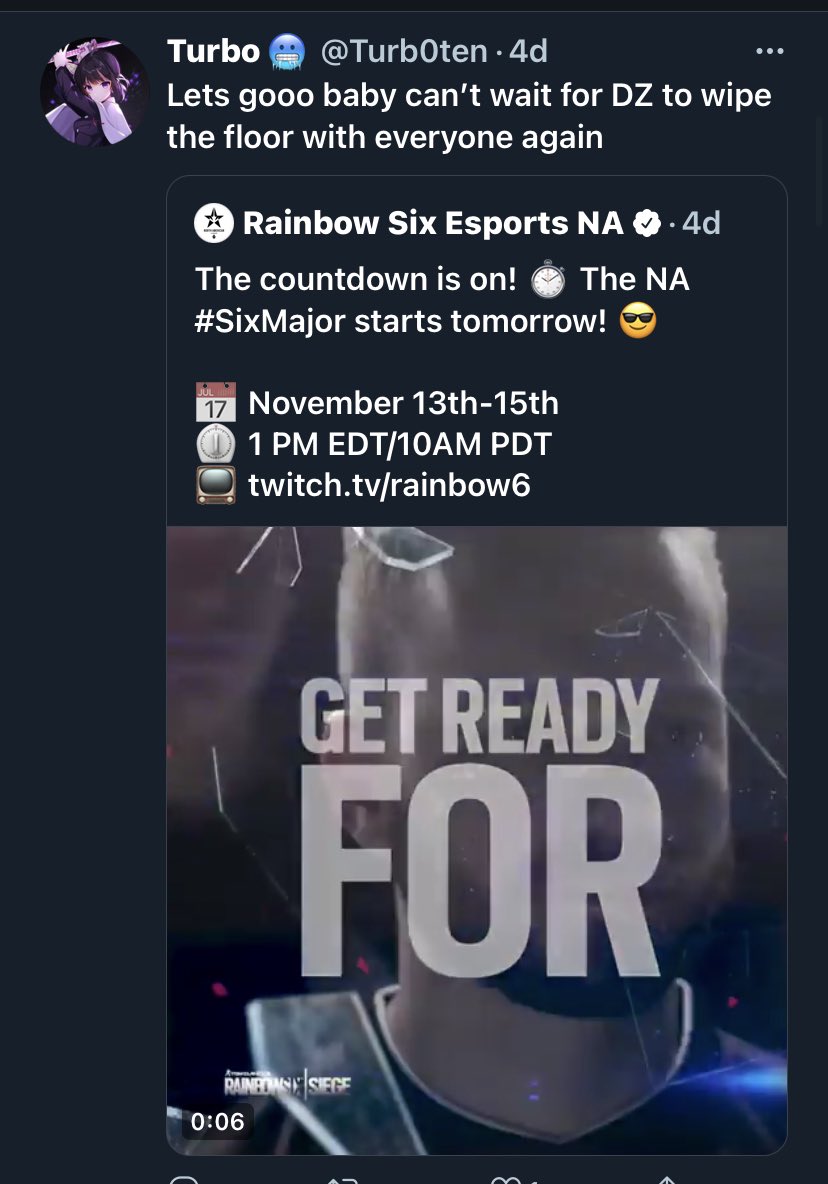 Electr1fiedd's tweet photo. @Turb0ten @Nyx_r6 Yikers https://t.co/qrIeEhIHrf