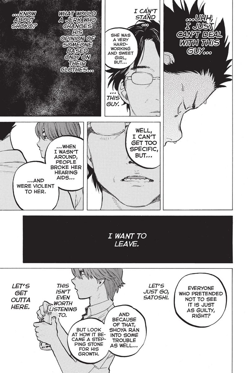 I think the manga fleshes out Satoshi's char better bcz all his scenes were related to the movie-making that's why it all got cut. Satoshi came off as pretty weird at first but his actions made him a lil likable. So he was a package of weird and interesting char but his