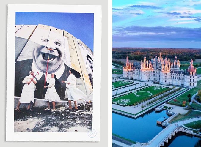 BeauxArts_mag's tweet photo. Une œuvre de @JRart dans votre salon ? Une visite privée du @domainechambord en compagnie de @bernstephane offerte par @explora_art ? Tentez de remporter l’un de ces lots lors de la grande tombola du Téléthon organisée par @StarsSolidaires !  ❤️👉 https://t.co/qPBkubkp3x https://t.co/lSvyOJ7JAi