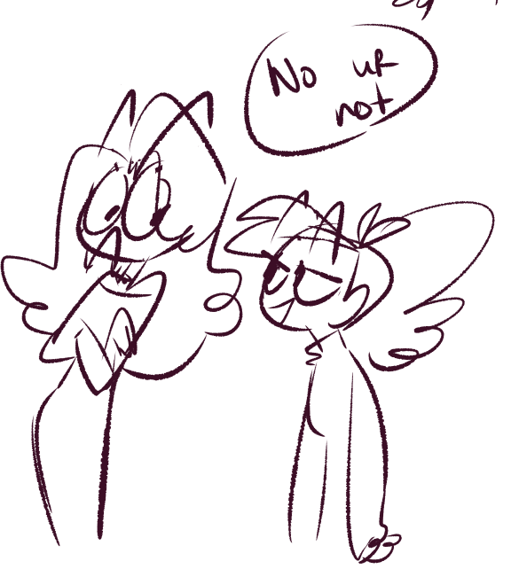 She can't escape @RavenouScorpian  XDDDDDDDD love you dude u3u💕 