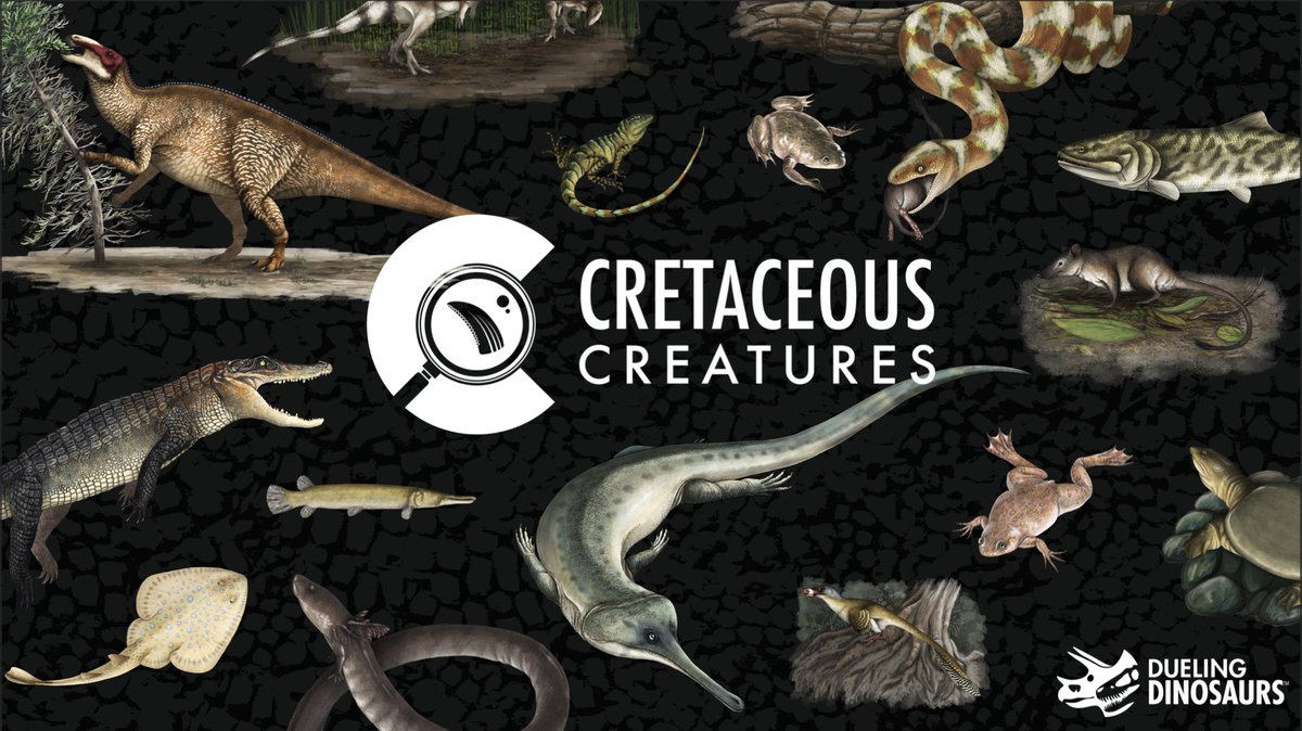 ExpeditionLive's tweet photo. and a shout out to @paleobyliam for a beautiful #paleoart line up of of #HellCreek critters 4 our new #citsci project @CretCreatures launching 2021 as part of the #DuelingDinosaursProject @naturalsciences visit us https://t.co/TmaynRxJE0 &amp; thanks to our partner @BankofAmerica https://t.co/cu5VAbBtos