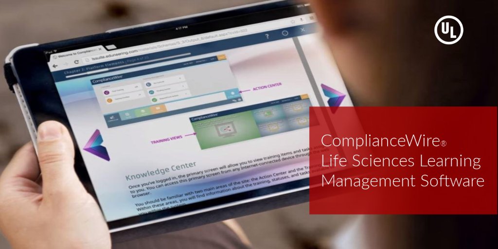 Compliancewire LMS is used by the FDA to train compliance investigators.