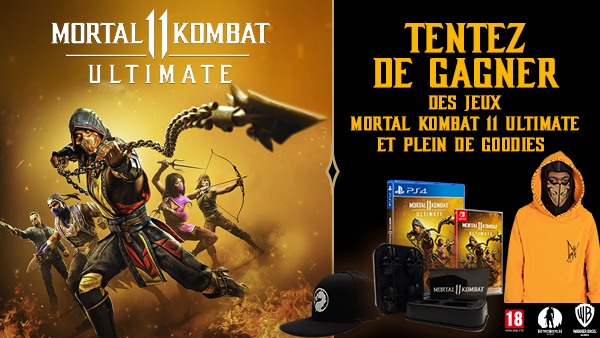 Micromania_Fr's tweet photo. Pour la sortie de #MortalKombat11Ultimate, nous vous proposons un jeu-concours ! 

A gagner, des cubes glaçons, des casquettes, des sweats et 3 jeux (2 codes PS4/PS5 et 1 Switch) ! 

RT &amp; Follow @Micromania_Fr, dites nous en réponse sur quel support vous aimeriez gagner le jeu ! https://t.co/z7gI93pRy3