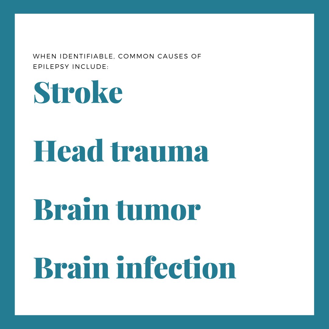 DEARHealthInc's tweet photo. Common causes of epilepsy #neam2020 #epilepsyawarenessmonth https://t.co/i45kfLb8Ql
