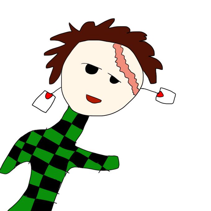266/493さんがTwitterに投稿した竈門炭治郎(鬼滅の刃)のイラスト。