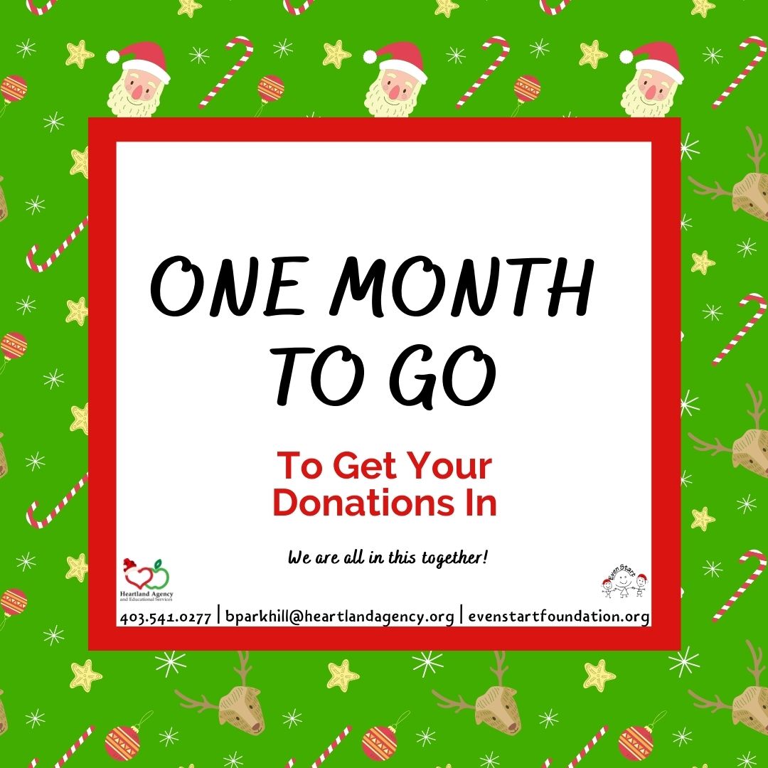 EvenStart Foundation (@giveanevenstart) on Twitter photo ONE MONTH TO GO
The annual #ChristmasHamper drive is here for
<a href="/GiveAnEvenStart/">EvenStart Foundation</a>. Learn how you can make a difference and help more than 240 children and their families in need this holiday season.
#Donate #Yyc #EvenStart #GiveAnEvenStart #Christmas ONE MONTH TO GO
The annual #ChristmasHamper drive is here for
<a href="/GiveAnEvenStart/">EvenStart Foundation</a>. Learn how you can make a difference and help more than 240 children and their families in need this holiday season.
#Donate #Yyc #EvenStart #GiveAnEvenStart #Christmas