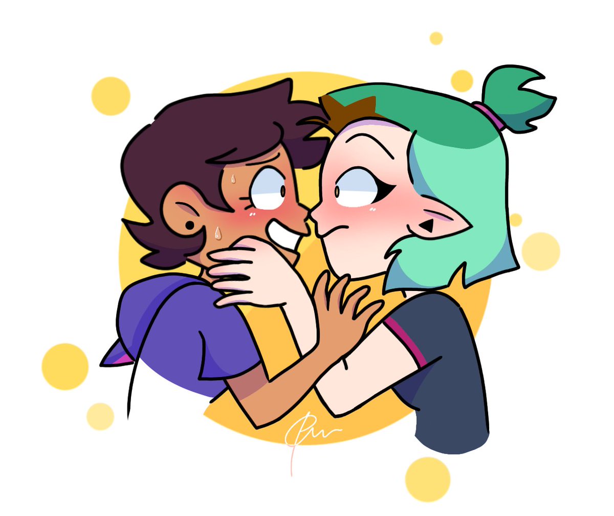 elaspen_'s tweet photo. Otter Luz to human Luz✨💗

#amityblight #luznoceda #theowlhouse #Lumityfanart https://t.co/oR5YhF3Q0F