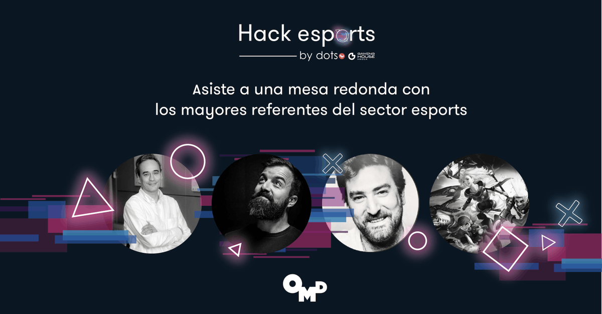 OMD_Spain's tweet photo. En Hack eSports, contaremos con Fernando Piquer, Alejandro Sanchís,  Jordi Soler y un representate de Riot España, quienes nos darán las claves sobre la industria de los eSports. Apúntate en: https://t.co/OBp1Y4PrFn
#eSports #eGaming #BetterDecisionsFaster https://t.co/R0XtJffp9J