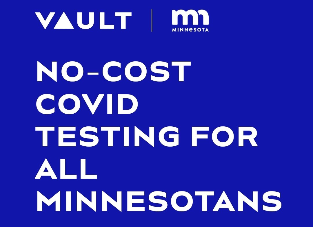 hope_nexus's tweet photo. The state of MN is asking all people ages 18-35 get tested for COVID-19 regardless of if you are exhibiting symptoms. They even made it super easy for you to order a FREE test online and do it from home! Get yours at https://t.co/rzDPeIpB7w #mentalhealth #vaulthealth #COVID19 https://t.co/ueGuBKA4y5
