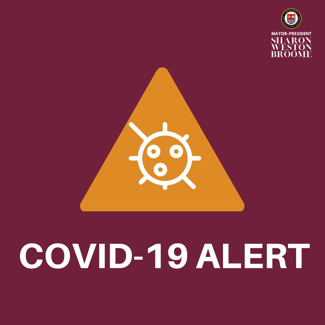 Today’s report by @LADeptHealth about the increase of COVID-19 cases in East Baton Rouge Parish emphasizes our recent public messages to double down in our efforts and not give in to “COVID Fatigue.”