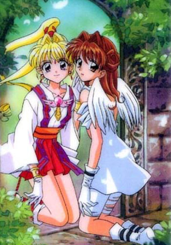 Kamikaze Kaitou Jeanne is another example. The show has her doing many tricks and flips to defeat demons as they've very agile in this show. She's a gymnast! The original outfit was a skirt, but her updated one after a certain episode has her wearing shorts for more flexibility.