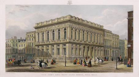 Just reading about gentleman’s clubs that were bombed on Pall Mall. And what replaced them... oh dear! First up the Army and Navy Club.