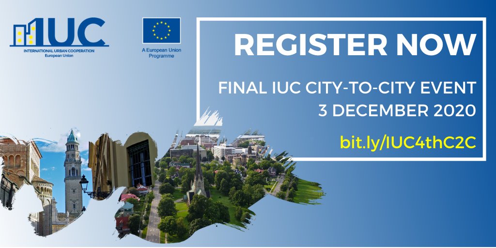 🚨 Breaking news 🚨

For the first time, the IUC's annual, global City-to-City event is open to all interested persons, cities, and #UrbanSustainability leaders! Join us online on 3 December.

📰 More info: iuc.eu/index.php?id=6…
✍️ Register: bit.ly/IUC4thC2C