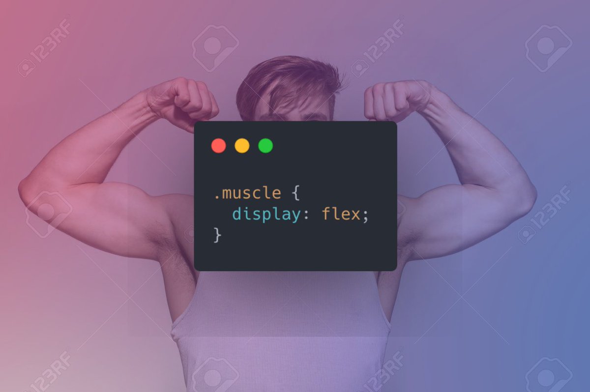 Tuesday to-do:
- Flex your muscle
- Flex your layout

#CSS #programmingMemes