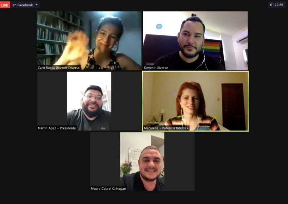 Ayer tuvimos un conversatorio súper interesante sobre #CiudadaníaIntersex junto a @MauroCabralG de Justicia Intersex y a Macarena Muru de <a href="/PotenciaInters1/">Potencia Intersex</a>. Si se lo perdieron pueden pasar a verlo por nuestra página de Facebook o nuestro canal de YouTube. 💛💜 
#OrgulloCórdoba2020
