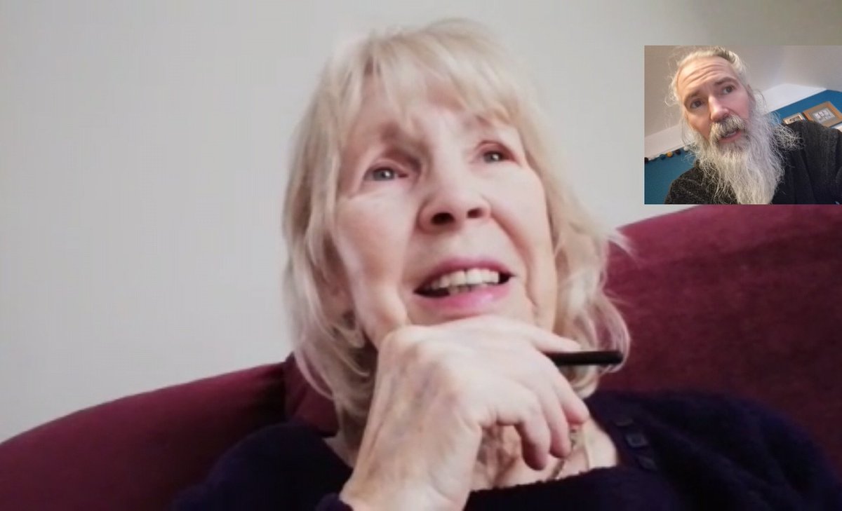 joncampling's tweet photo. Me/Mam Facetiming Last week when I was feeling (&amp; looking rather rough) But Mam was looking lovely 🤗🙏😃 
 
Hope I look that good when I hit my 80's 🤞♥️
X
#Nofilter #NoGrade #naturalbeauty #coolmoms #CoolMams #GreatSkin #mumsrock #GoodGenes #Actor #HarryPotter #harrypotterActor https://t.co/byuMPrG4KZ